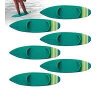Générique Surf Finger Board | 6 Wind Finger Boards, The Fun Miniature Fingerboard Game for Teens and Decoration for Beach, Classroom, Offices, Window and Room