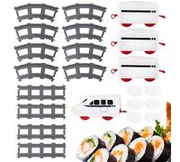 Générique Sushi Train Toys - Freight Train Children | Railway Train with Plate Electric Rail Train Set | Toddler Train Set for Cupcake Sweetie Sushi Transport Boys & Girls from 4 Years Old