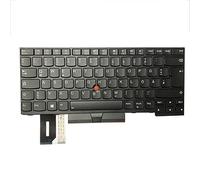 Générique SUYITAI German Backlit Keyboard (Large Input Keyboard) Replacement for Lenovo Thinkpad E480 E485 T480s L480 L490 L380 01YP452