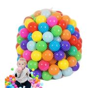 Générique Swimming Pool Ball Set for | Multi-Coloured Game Balls for Swimming Pool | 50 Pieces Sensory Fun Decoration for Playground, Birthday, Bedroom, Playpen, Preschool Garden