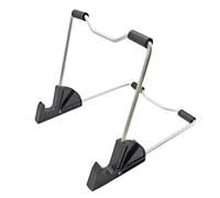 Générique Tablet Holder Stand, Portable Foldable Aluminum Holder, 8.07x8in Adjustable Angle Design, Lightweight Frame for Bed, Reading, Travel, Bedside, Car, Desk, Office Use