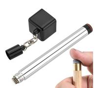 Générique Tail Shape - Aerator and Repairer for Billiards, Stick Tool for Shaping the End, for Quick Care Players, Table Games, Adults, Replacements