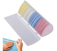 Générique Tailor's Chalk, Fabric Chalk - Clothing Tracing Tool, Erasable Triangle Chalk | Sewing Machine Accessories for Dressmakers and Designers