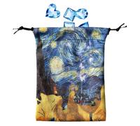 Générique Tarot Card Storage Pouch, Drawstring Bag for Deck Protection, 13 x 18 cm Multipurpose Holder for Dice, Jewelry, and Accessories, Perfect for Tarot Enthusiasts and Collectors, D, Se référer