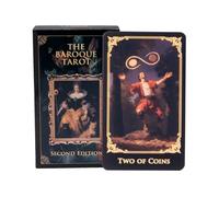 Générique Tarot Cards for Beginners - Vintage Portable Meanings Guide 78 Cards - Oracle Tarot Set - for Fortune Love Work Adventure