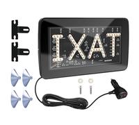 Générique Taxi Roof Light - Taxi Light Panel 12V | High Brightness Light Display with Suction Cup for Dashboard Driver VTC