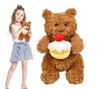 Générique Teddy Bear - Cuddling and Soft Plush - Cartoon Style for Bedroom, Sofa Bed, Teenagers, Adults, Game, Bedtime, Birthday