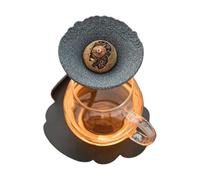 Générique Tee-Infuser | Löcherfreier Blattseiher Mit Eisenständer - Teefilter,zum Kochen, Backen, Cocktailzubereitung, Aufbrühen Von Milch, Verbessert Den Geschmack Und Enthärtet Das Wasser