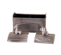 Générique Teeth Keepsake Box - Zinc Teeth Box with Cute Animal Design, Childhood Memory Organizer Gift Idea for Girls Boys