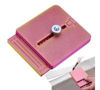 Générique Template for cutting edges - cutting aid made of PE materials | Non-slip guide - Adjustable edge cutting guide. Ideal precision tool for netting at the edges