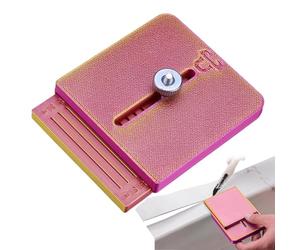 Générique Template for cutting edges - cutting aid made of PE materials | Non-slip guide - Adjustable edge cutting guide. Ideal precision tool for netting at the edges