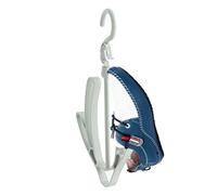 Générique Tendedero Para Zapatos - Colgador giratorio pequeño Para tendedero de Zapatos - Soporte Para ropa, gancho Para Sandalias, soporte Para ropa a prueba de Viento Para exteriores