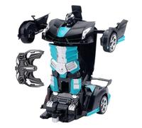 Générique The Car - RC Electric Robot Auto, Toy Contronable Controly Toy | 2 on 1 Interactive Vehicle for Fun Fun, Garden Play for Boys Girls School Home Indoor Backyard Learni