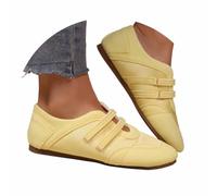 Générique Timeless Double Strap Adjustable Hook and Loop Closure Mary Jane Ballet Flats, Classic Round Toe, Perfect for Everyday Wear.