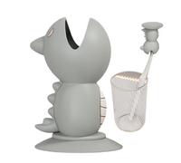 Générique Toothbrush Dust Cover - Toothbrush End Protector Cover | Practical Protective Case for Home, Bathroom, Travel, grey, Se référer au descriptif, Refer to description