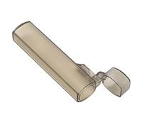 Générique Toothpick Holder - 3.9 x 1.6 x 1 inches, Travel Case Lightweight | Strong Material Transparent Turn-Cover Organizer Box, Tooth Pick Container for Outdoor, Kitchen, Restaurant, Home Use