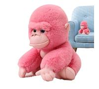 Générique Toy - 20Cm/7.87 Inch, Super Realistic Big Monkey Shaped Plush Toy | Versatile Animal Pillow, Gibbon Monkey Plush Toy, Indoor Decoration For,