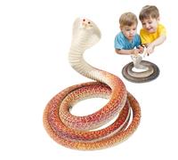 Générique Toy Snakes That Look Real, Gag Stuffer Fake Snake Prank Props, Portable Multifunctional Tricky Model for Halloween Party Fun with Friends and Family Entertainment