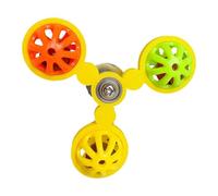 Générique Toys for Birds Parrots | Colourful Bell Ball for Parakeets, Interactive Games Stimulation Exercise Anti-Boredom for Cockatiel Macaw Cockatoos Owners