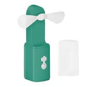 Générique Tragbarer Ventilator Für Reisen - USB Wiederaufladbarer Tragbarer Ventilator Mit Taschenlampe | Vielseitiges Kühlgerät Für Outdoor Abenteuer Und Pendeln