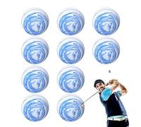 Générique Training Golf Balls, 10 Foam Exercise Balls - Sports Warming Aid for Beginners, Juniors, Seniors and Fans in the Garden, Outdoor or Practice