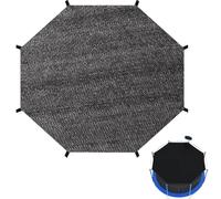 Générique Trampoline Canopy Cover Shade Cover - Round Canopy Net for Trampoline - Folding Parasol Accessories for Gardens, Community Events