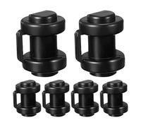 Générique Trampoline End Plugs - 1 Inch Post Cover Inserts, Frame Protection Tips | Durable Replacement Housing Fittings for Setup