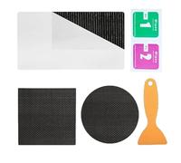 Générique Trampoline Repair Kit | Hole Repair Tape | 3 Shapes Adhesive Square Rectangle Round | For Repair Tears or Holes on Trampoline Mat