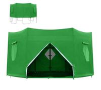 Générique Trampoline Tent Cover Roof Accessories Waterproof Multipurpose | Trampoline Protector Canopy for Outdoor Jumping Mat Garden Sun Protection Rain and Fun Accessories