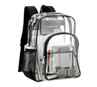 Générique Transparent Backpack, Large Volume Heavy Duty Event Backpack, Heavy Duty Transparent Version - For School, Concert, Hiking, Boys, Girls,