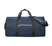 Générique Travel Clothes Cover | Multifunctional Waterproof Garment Bag | Nylon Tote Bags With Zipper For Clothes, Convertible Bag 55x26x3 1cm/21.65x10.24x1, blue, Se référer au descriptif,