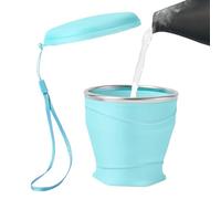 Générique Travel Cup - 8.8oz/260ml Food-Grade Drinking Bottle, Leakproof Portable Water Cup, Design | Outdoor And Camping Bottle For Travel, Women, Men, Kids, Family, Friends