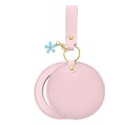 Générique Travel Mirror - Lightweight Bag Accessory | Round Beauty Travel Mirror for Women Backpack, Holiday, Travel, Beauty, Hairdressing, Make-up