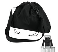 Générique Travel Pillow, Neck Support Bag, 15.35in Adjustable Strap Holder, Waterproof Drawstring Pouch, Compact Lightweight Design for Journeys, Luggage, Planes, Travel Use, Packing, Single Attribute