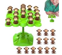 Générique Tree Balance Game | Interactive Monkey Training Toy Concentration Early Learning, Educational Game Balance Tree Animal | For 3+ Home School Kindergarten Party Christmas