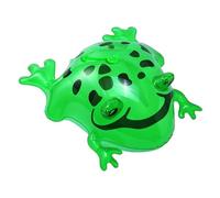 Générique Turtle Frog Inflatable Toy - Large Bouncing Light Up Frog Toad Balloon - Fun Party Favors for Party Decorations Animal Anniver Ornament