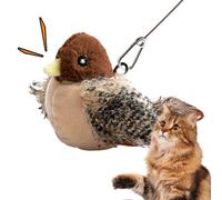 Générique Tweeting Toy for Animals, Hedgehog Beating Mahjong Capybara Parrot, Exercise Toys with Twitter and Cat - for Cats and Kittens Indoor Enrichment Exercise