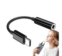 Générique Type-C Adapter 3.5mm Jack - 3.5mm Female Audio Connector Type-C Male for Smartphones, Tablets & Digital Devices | Compatible, Pro & Others