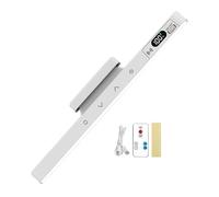 Générique Under Cabinet Lighting, Dimmable Lamp, 29 cm, 5 Colour Temperatures Adjustable Rechargeable Magnetic Lamp 2500 mAh with Remote Control | For Bedrooms, Bathrooms, Kitchens