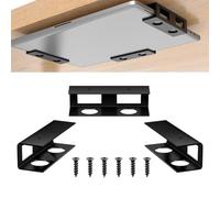 Générique Under Laptop Tank - Adjustable No-Slip Stainless Steel, Side Space Saving | Reusable Storage Stand for Home Study Area Tra