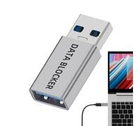 Générique USB Blocker, Laptop Protector, Secure USB Type-C Adapter to Prevent Data Theft, Safe Charging for Laptop and Mobile