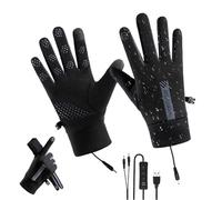 Générique USB Powered Flexible Control Heated Gloves | USB Heating Gloves and Hand Warmers | for Women Youth Athletes Skiing Hiking Work Snowboard