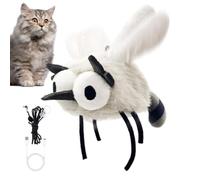 Générique USB Rechargeable Electric Realistic Interactive Fly Cat Toy | Electronic Enrichment for Indoor Kittens, Home, Pet Store, Cattery, Balcony, Exercise, Shots