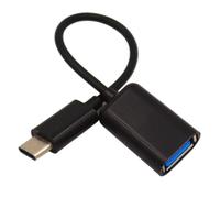 Générique USB TYPEC - Lightweight USB-A Plug Adapter with Breathing Village Mould | High Speed Data and Audio Jack Support, Durable Nylon Cord