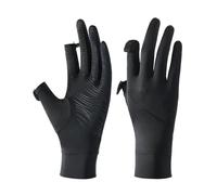 Générique UV Gloves for Driving - Thin Anti-Skid Protection with UPF 50+ and Fingerless Touch Screen - Blocks UV Rays - for Travel, Golf, Fishing, Running, Kayaking and Summer