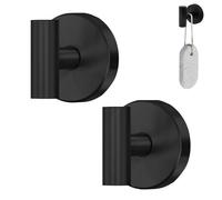 Générique Vacuum Hooks - Metal Towel Rail, No Drilling Installation Fixing, Reusable Secure Suction Mechanism, Resistant Structure | For Sink Area, Large