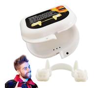 Générique Vampire Teeth - Retractable Vampire Teeth Real Effect for Themed Events | Fancy Dress Party Fancy Dress Dental Accessory for Carnival Masquerade Theater Role Play