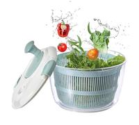 Générique Vegetable Spinner, Dryer, Salad Dryer and Vegetable Washer, 5L Manual Hand Spinner with Crank for Dehydration Food in the Kitchen Home Cooking Preparation Barbecue