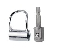 Générique Versatile Pipe Wrench - Plumber Pipe Wrench | Manual Hydraulic System Maintenance Tool Ideal for Confined Spaces Bathroom and Kitchen