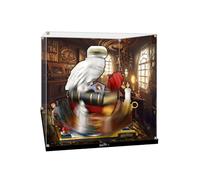 Générique Vetrina in acrilico per il kit Modello 76466 The Wizard: Collector's Edition, espositore antipolvere e da Collezione. per Le-GO 76466 (Modello Not included).